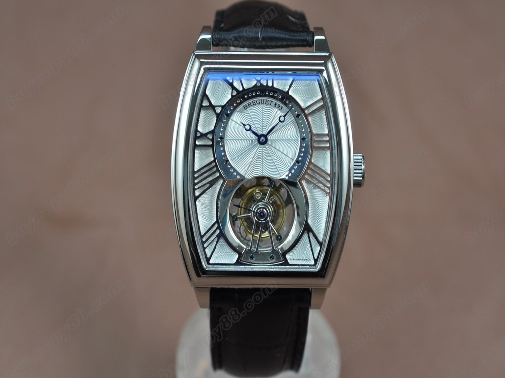 寶璣【男性用】Tourbillon SS/LE White Asian Manual手上鏈搭載1