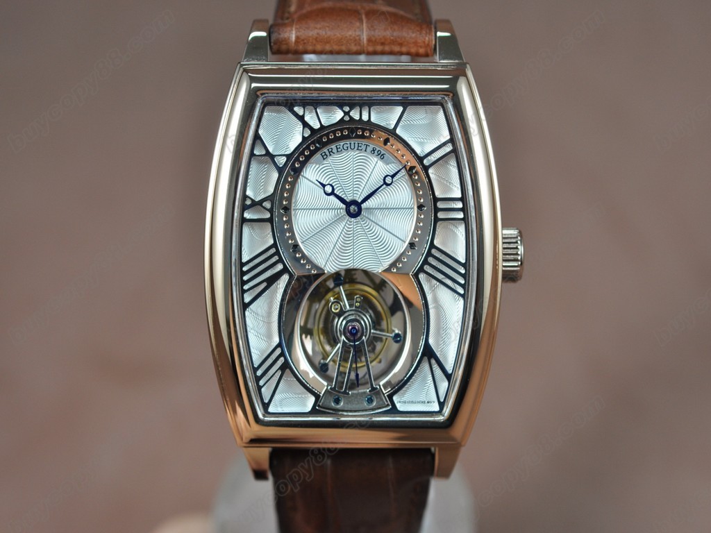 寶璣【男性用】Tourbillon SS/LE White Asian Manual手上鏈搭載1