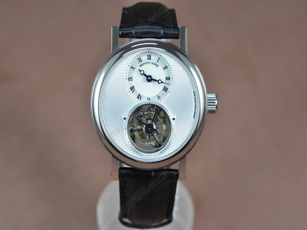 寶璣【男性用】 Tourbillon SS/LE White Asian Manual 手上鏈搭載7