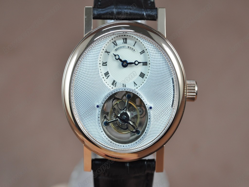 寶璣【男性用】 Tourbillon RG/LE White Asian Manual 手上鏈搭載8