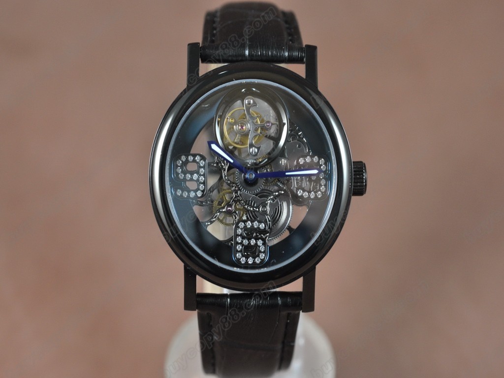 寶璣【男性用】PVD/LE Tourbillon Asian Manual 手上鏈搭載7