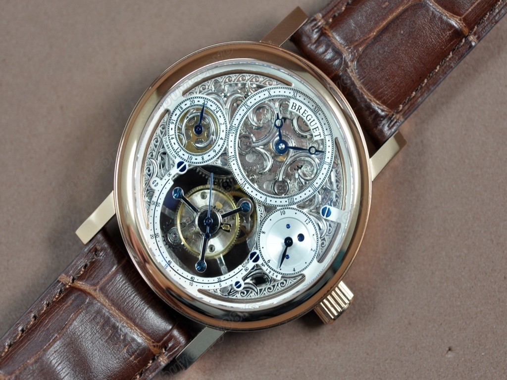 寶璣【男性用】 RG/LE Tourbillon Skeleton dial Asian Manual 手上鏈搭載4