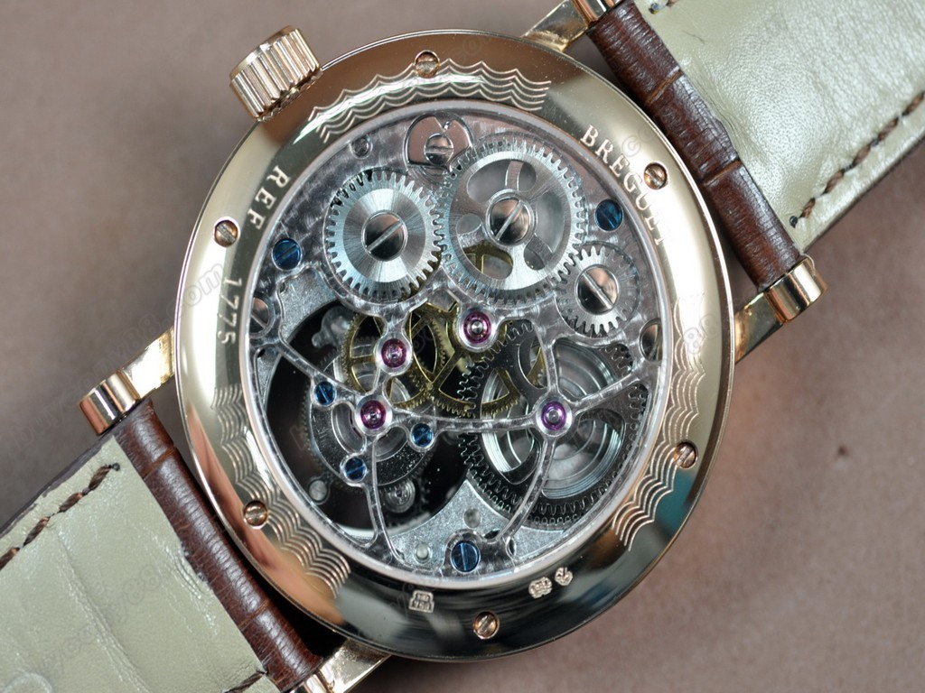 寶璣【男性用】 RG/LE Tourbillon Skeleton dial Asian Manual 手上鏈搭載3