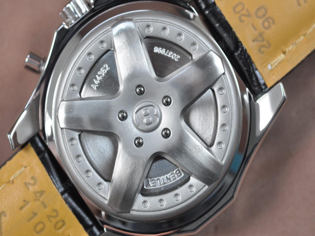 百年靈【男性用】Bentley Big Date Chrono SS/LE WhiteAsia7750自動機芯搭載5