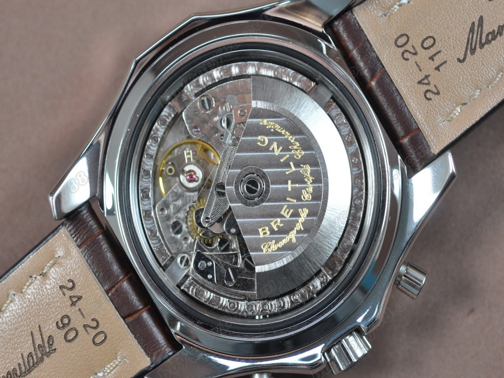 百年靈【男性用】Bentley Big Date Chrono SS/LE WhiteAsia7750自動機芯搭載6