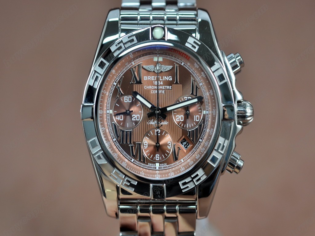 百年靈【男性用】Chronomat B01 SS/SS Asia7750自動機芯搭載2