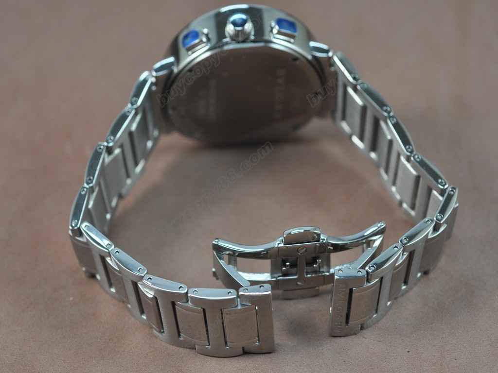 寶格麗【男性用】 Bvlgari-Bvlgari SS/Black Japan OS20 石英機芯搭載　2