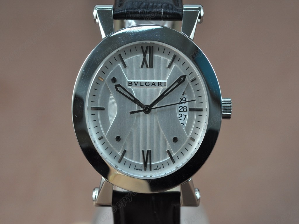 寶格麗 【男性用】 Sotirlo Bvlgari 125th Swiss Eta 2836-2 自動機芯搭載　1
