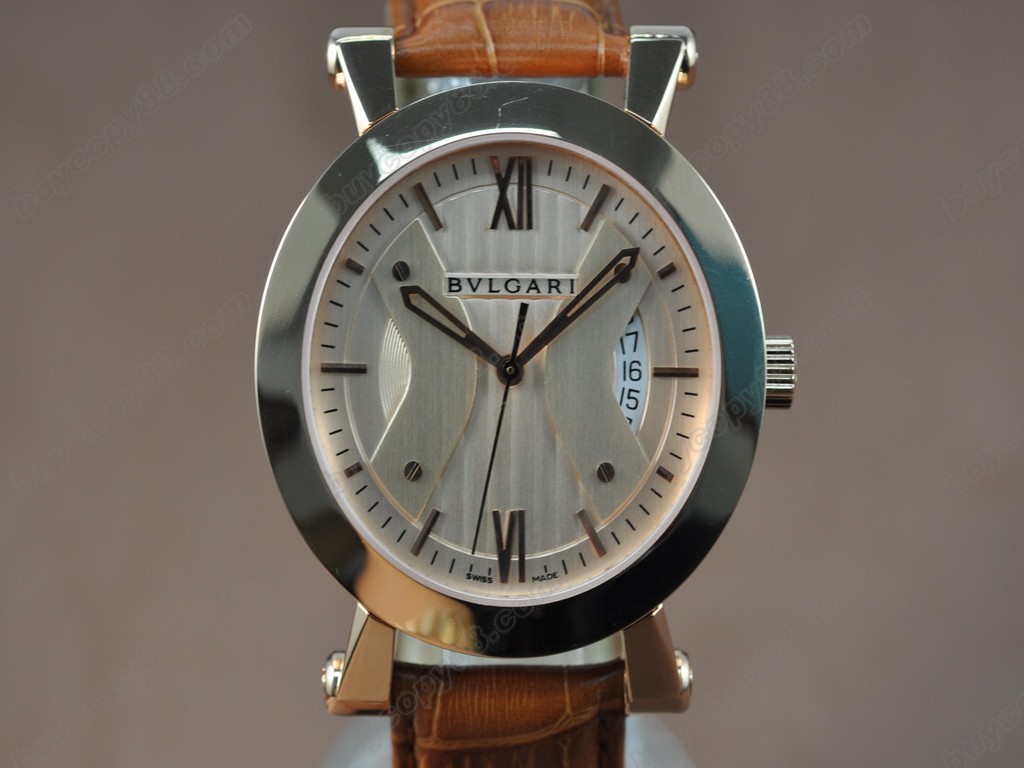 寶格麗 【男性用】 Sotirlo Bvlgari 125th Swiss Eta 2836-2 自動機芯搭載5