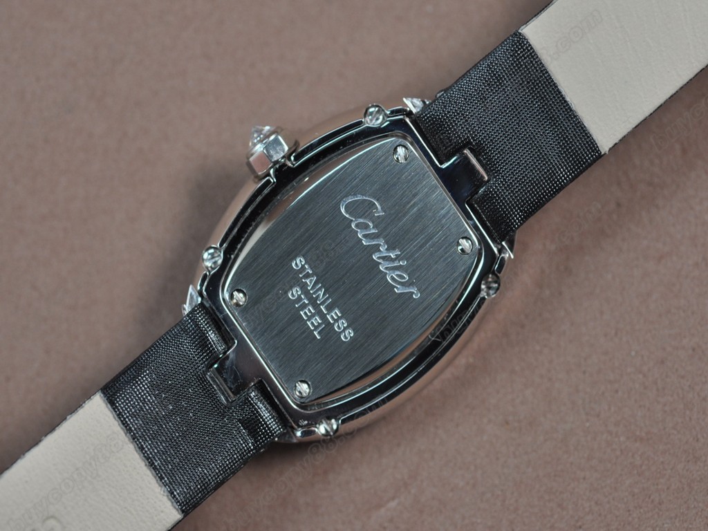 卡地亞【女性用】 Baignoire SS/Diam/LE White dial Swiss 石英機芯搭載2