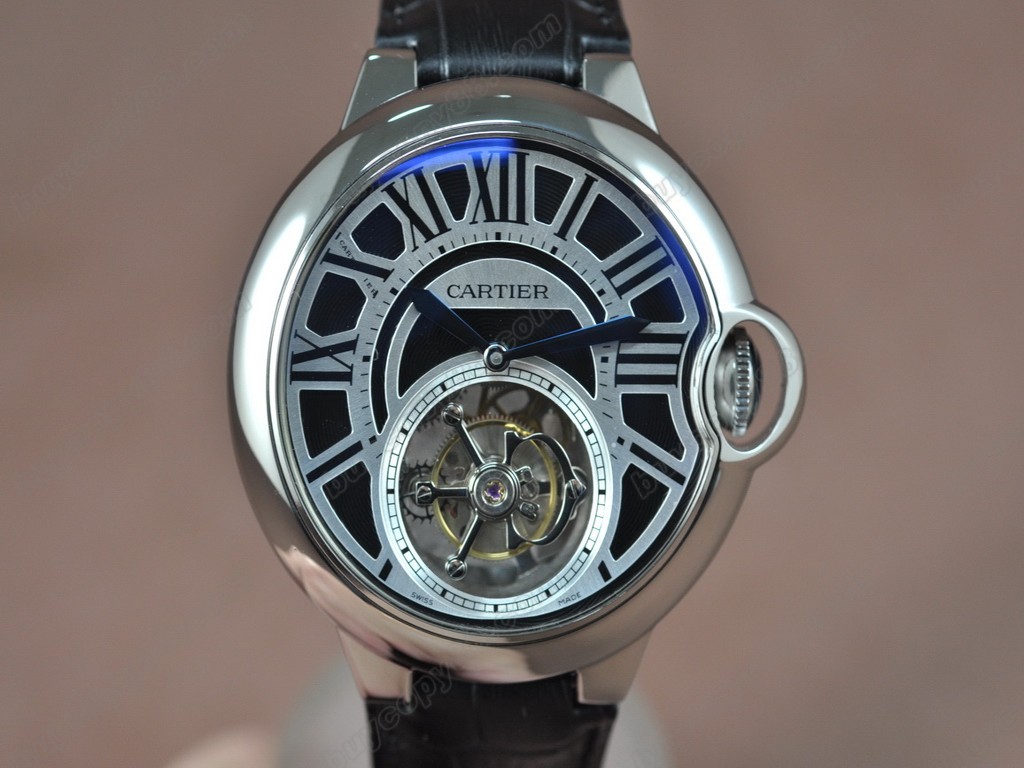 卡地亞【男性用】 Ballon de Cartier Tourbillon Asian Manual手上鏈搭載6