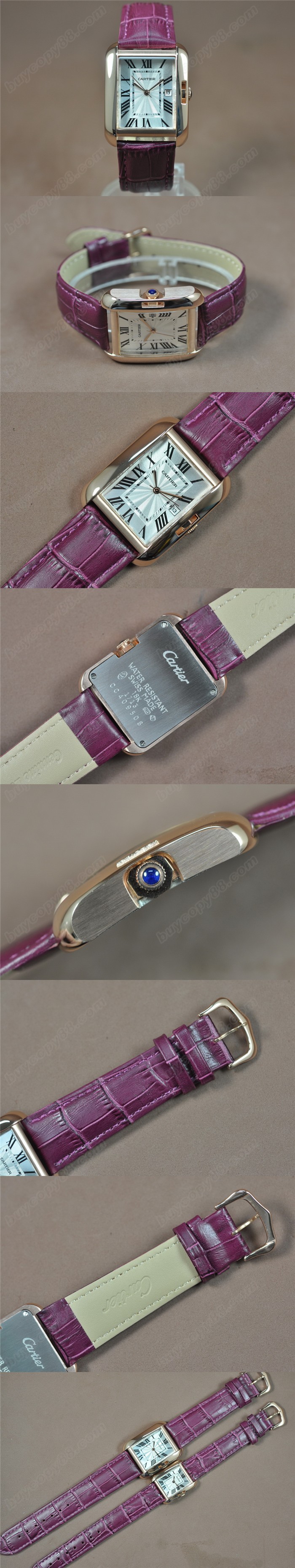 卡地亞 Cartier Tank Franchine Japanese 石英機芯0