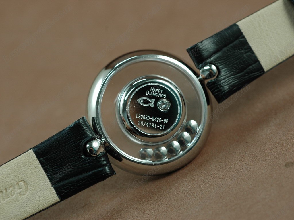 蕭邦錶【女性用】 Happy Diamonds Ladies SS White Swiss石英機芯搭載8