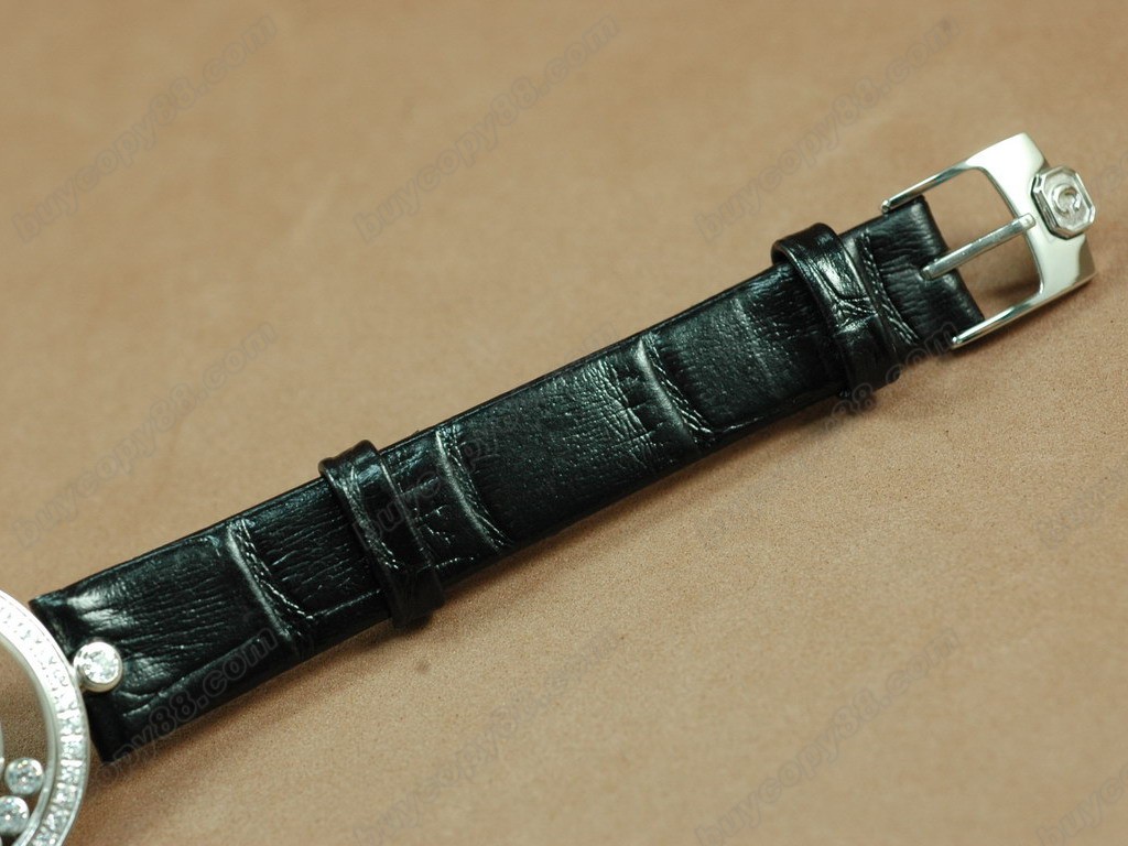 蕭邦錶【女性用】 Happy Diamonds Ladies SS White Swiss石英機芯搭載6