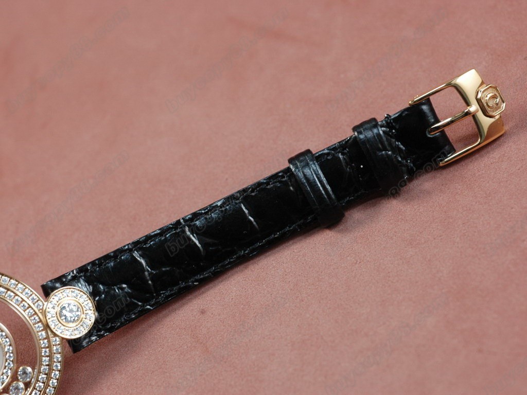 蕭邦錶【女性用】 Happy Diamonds Ladies SS Case White Dial Swiss 石英機芯搭載5