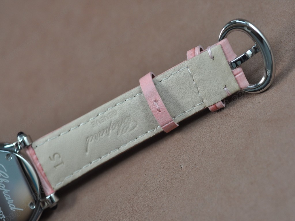 蕭邦錶【女性用】 Happy Sports SS/White Swiss 石英機芯搭載4