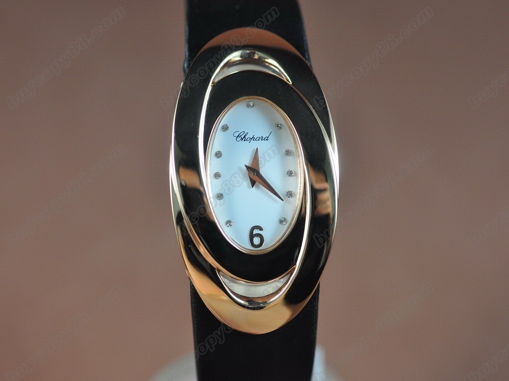 蕭邦錶【女性用】 Ladies RG/Diam Swiss 石英機芯搭載3