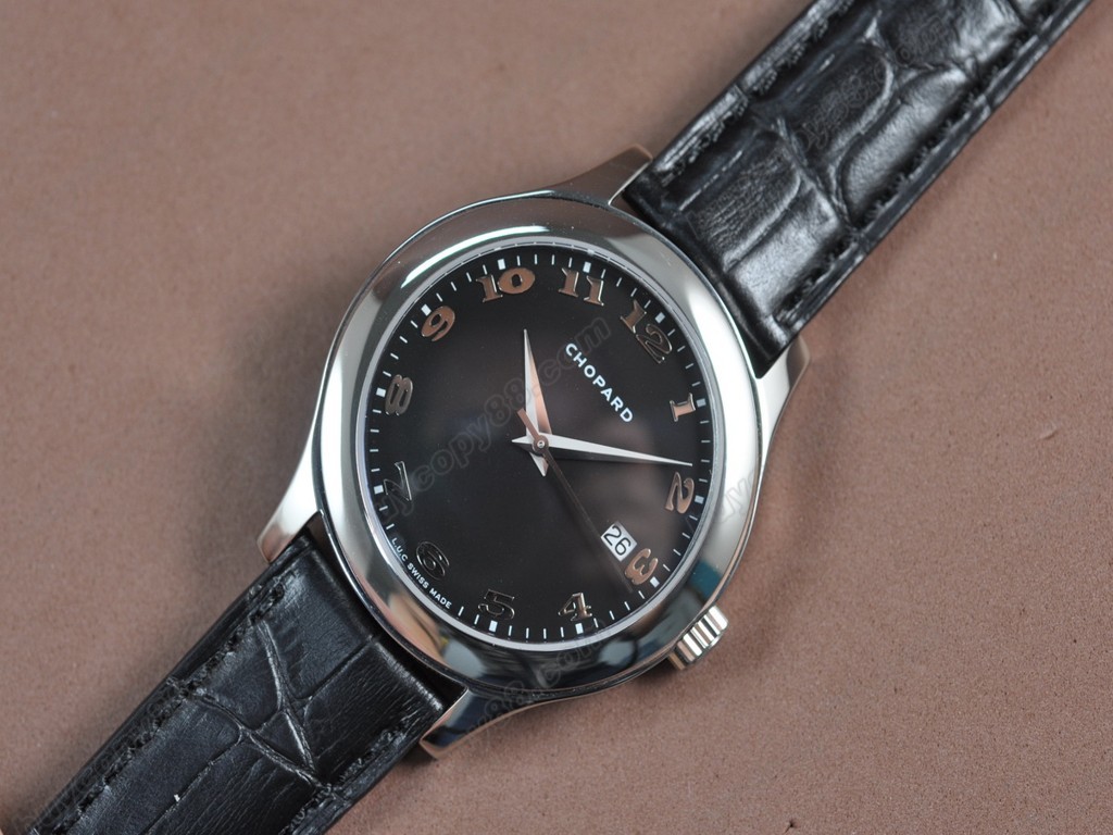 蕭邦錶【男性用】Manufacture SS/LE Black dial Swiss Eta 2824-2 自動機芯搭載2