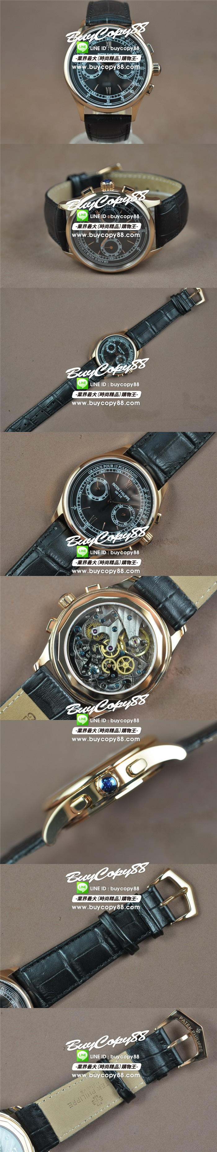 百達翡麗 Patek Philippe Classic A-7750 Hand-winding0