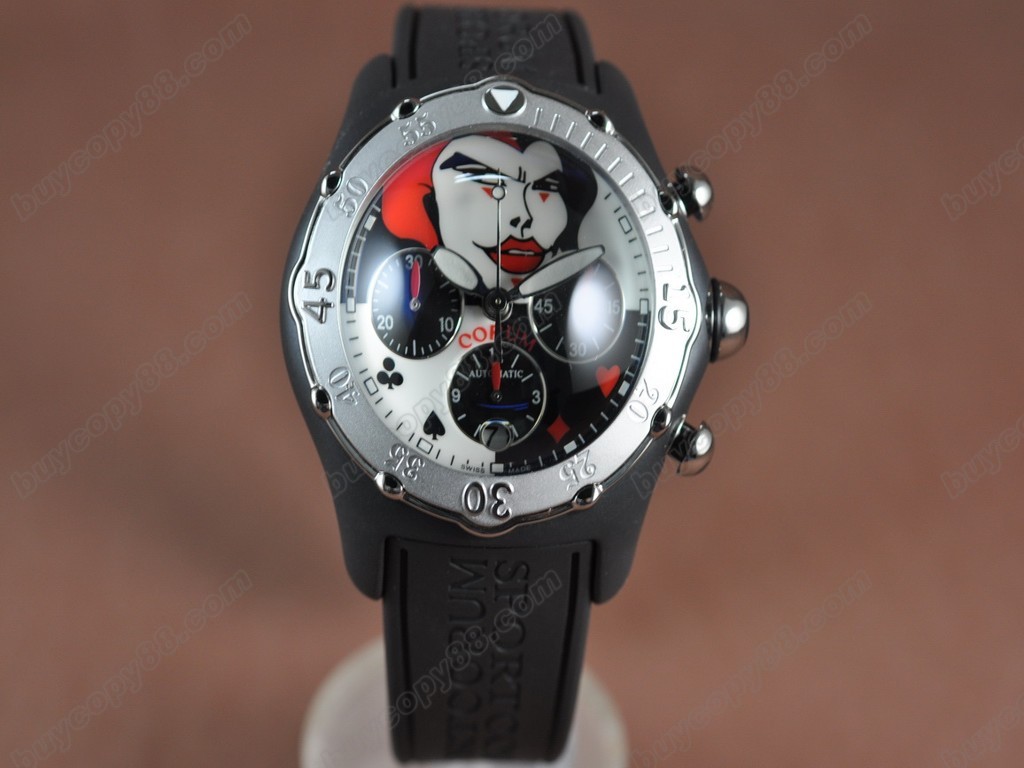 崑崙錶 【男性用】 Bubble Chrongraph Joker Limited Ed SS/RU Asia自動機芯搭載1