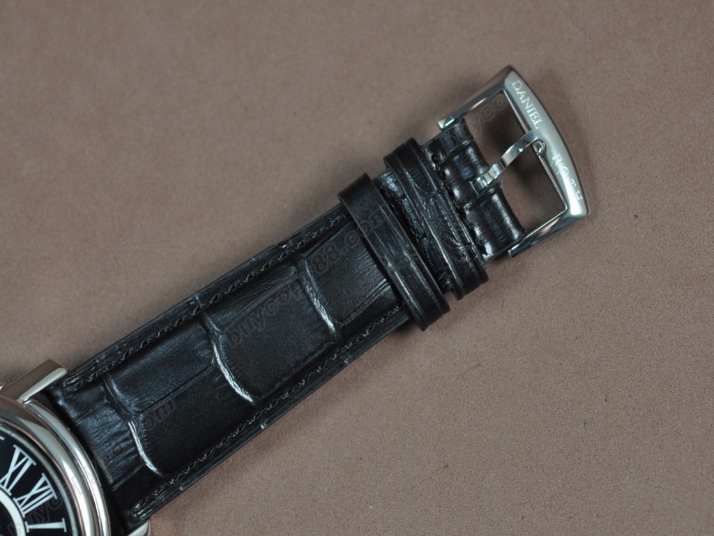 丹尼爾.羅斯 【男性用】 Tourbillon 8 Days SS/LE Black dial手上鏈搭載3