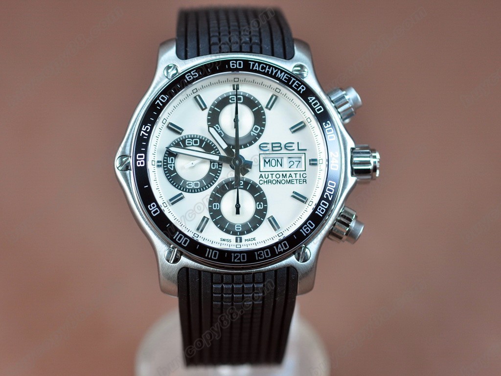 玉寶錶【男性用】 1911 Discovery Chrono SS/RU White Asia 7750 自動機芯搭載．振頻每小時 28,800 次11