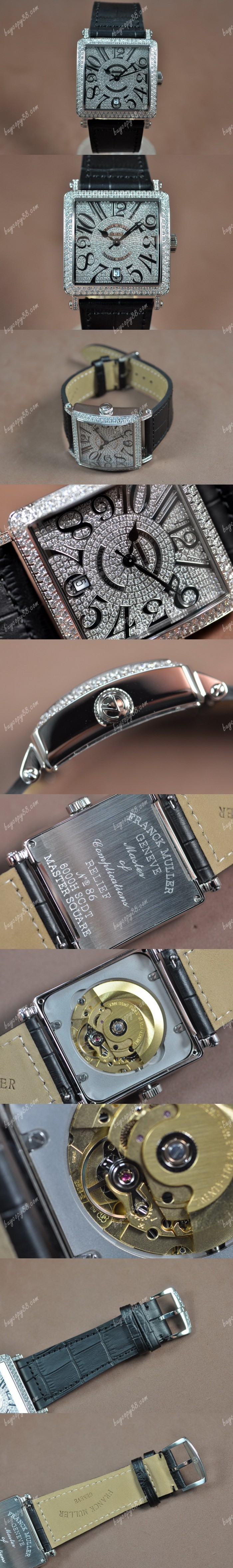 法蘭克慕勒Franck Muller Conquistador SS/LE/Diam Swiss Eta 2824-2自動機芯搭載0