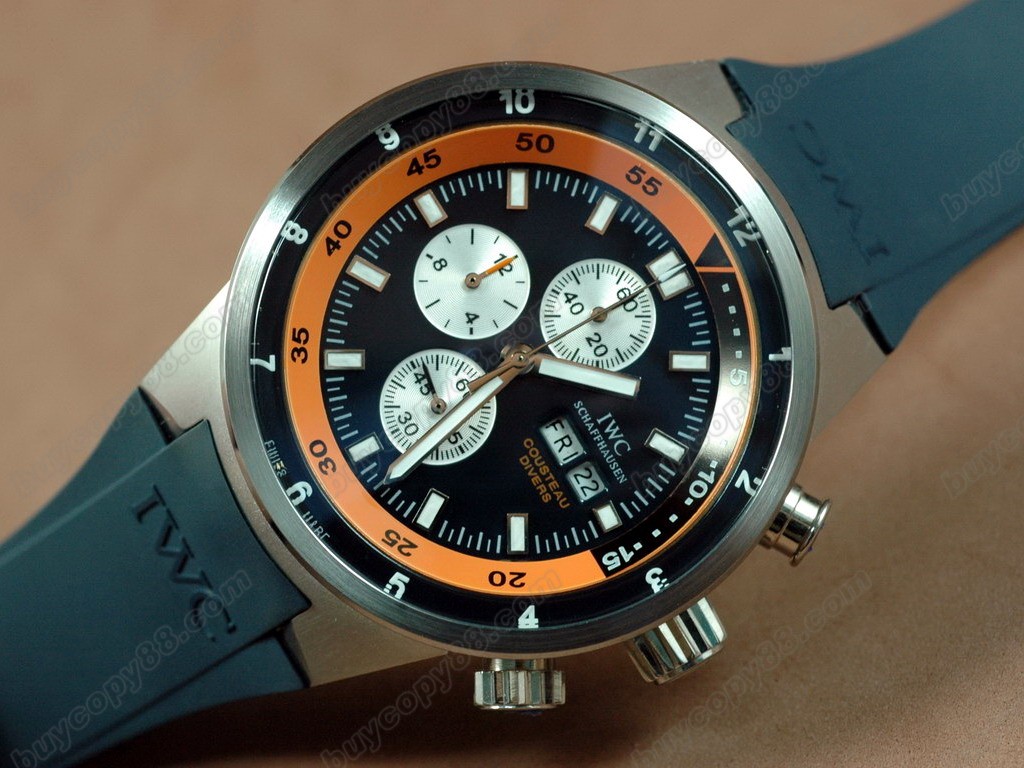 IWC【男性用】 Asia 7750 Valjoux 自動機芯搭載.振頻每小時 28,800 次7