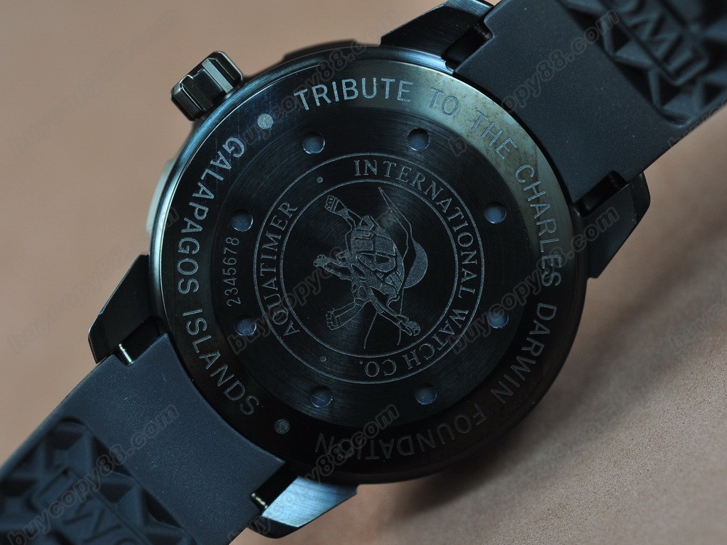 IWC【男性用】Aquatimer Pvd/Black Japan OS 20石英機芯搭載 4