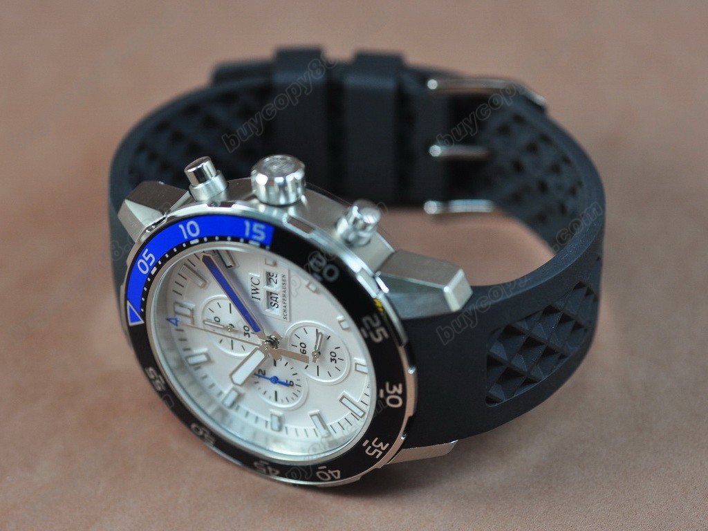 IWC【男性用】 Aquatimer SS/White Japan OS 20石英機芯搭載5
