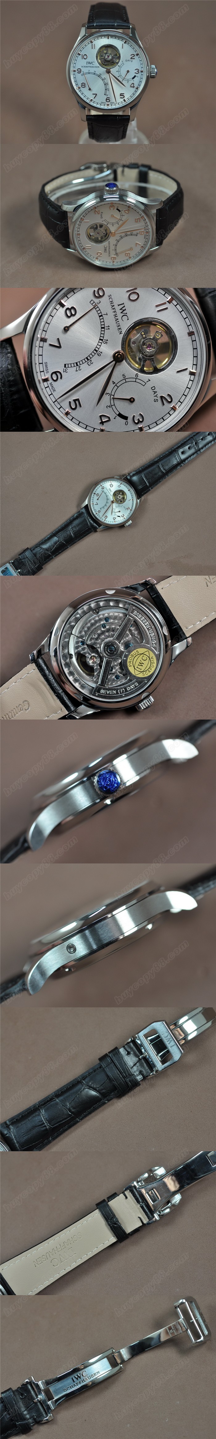 IWC Portugese SS/LE陀飛輪錶 自動機芯搭載0