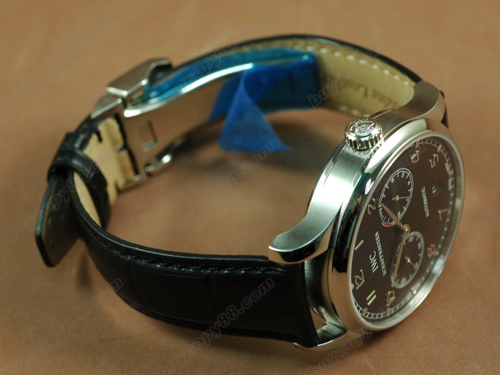 IWC Watches Portugese 7 Days SS/LE Grey Asia 21J 自動機芯搭載 6