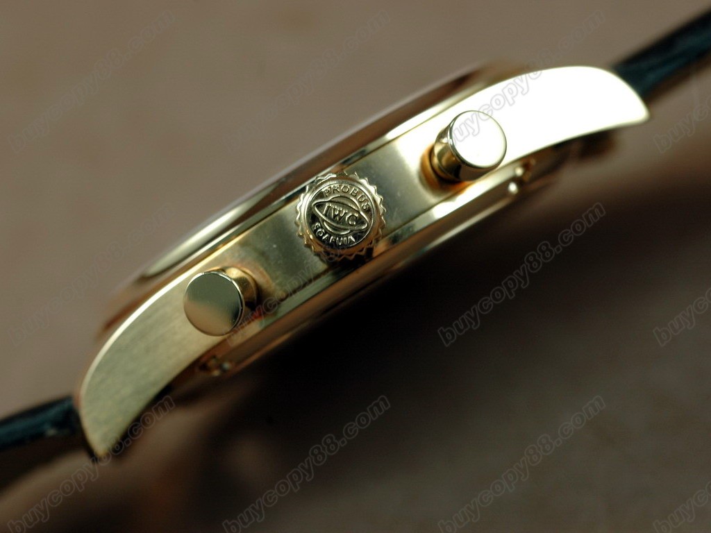 IWC【男性用】Portugese Chronos/M-phase/Calender RG White Manual 手上鏈搭載3