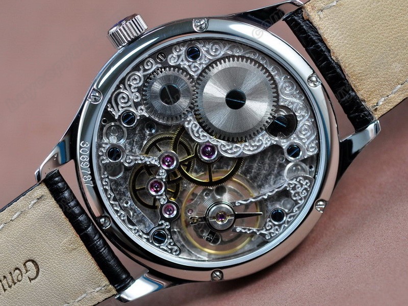 IWC【男性用】Min Repeater SS Decorated Skeleton Dial/Bridges Unitas手上鏈搭載11