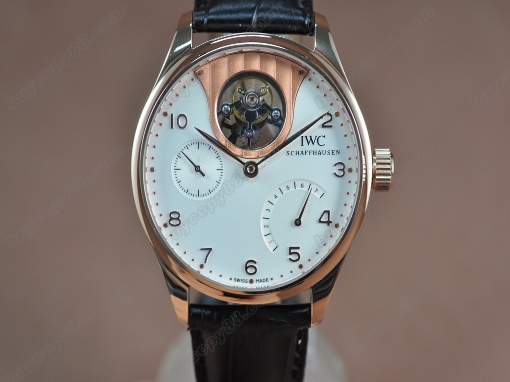 IWC【男性用】Portugese Mystere Tourbillon SS/LE Tourbillon 手上鏈搭載5