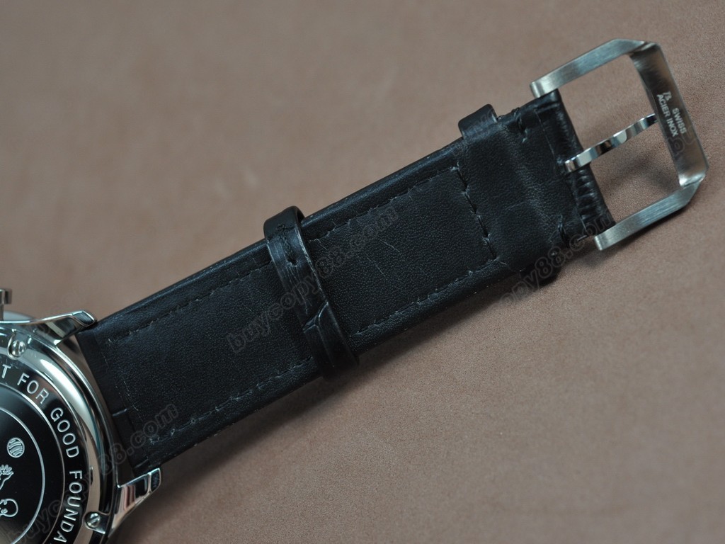 IWC【男性用】Portuguese Chrono SS/LE Wht/Blue Asia 7750 自動機芯搭載.振頻每小時 28,800 次 7