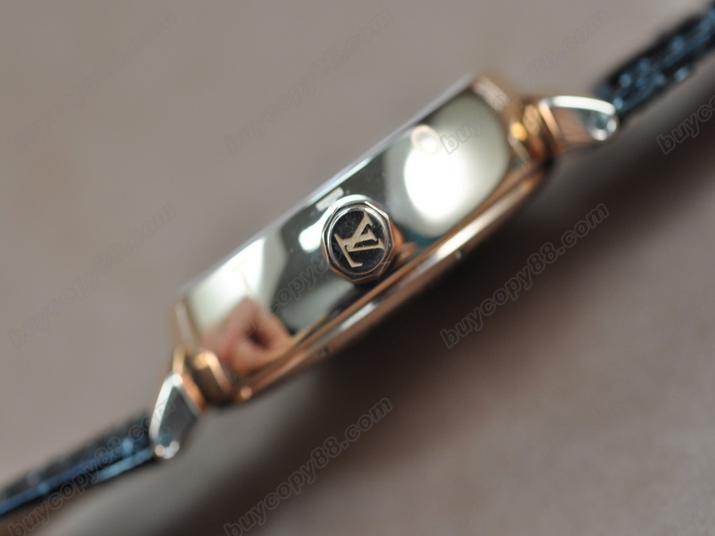 路易威登【男性用】Tambour RG White Japan 石英機芯搭載　2