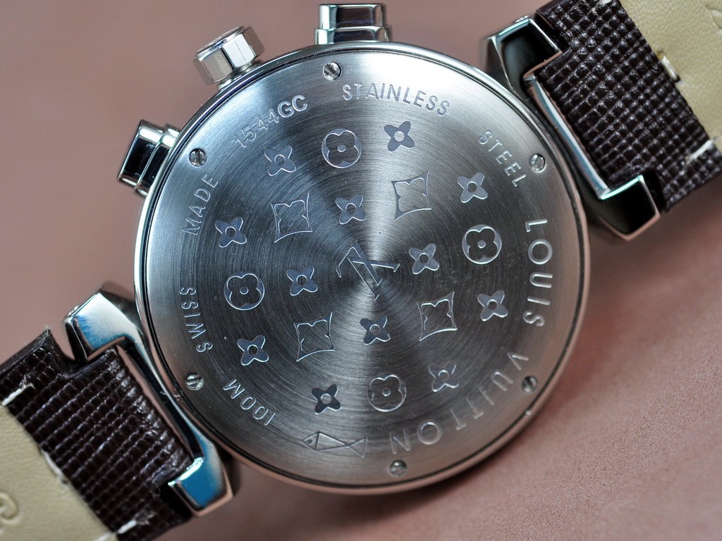 路易威登【男性用】 Tambour Chronograph SS Jap 石英機芯搭載8