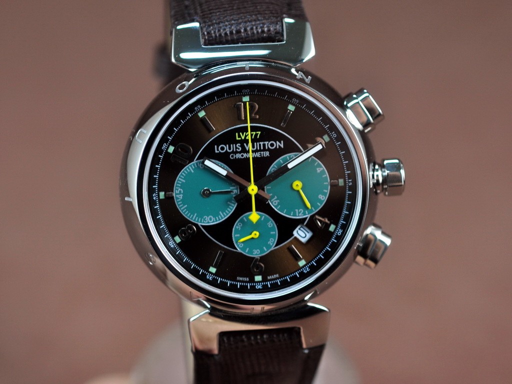 路易威登【男性用】 Tambour Chronograph SS Jap 石英機芯搭載2