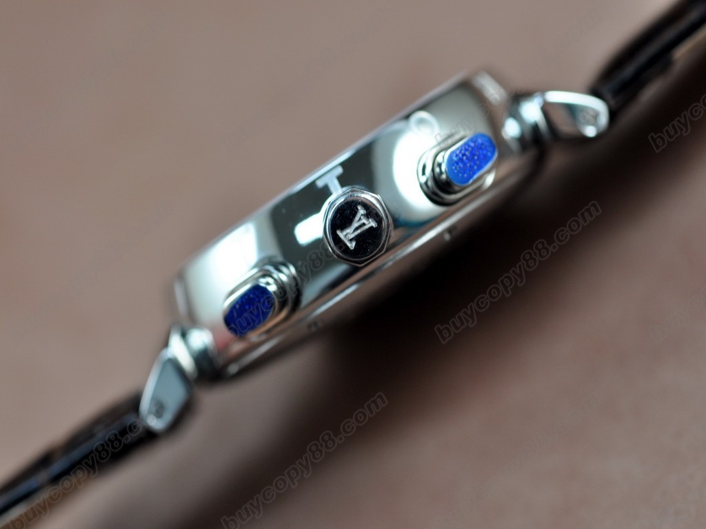 路易威登【男性用】 Tambour SS/LE/White Japan OS20 石英機芯搭載5