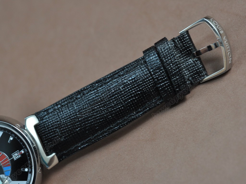 路易威登【男性用】Tambour SS/LE/Black Japan OS20 石英機芯搭載1