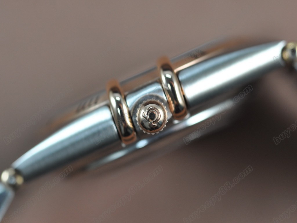 歐米茄 【男性用】 Constellation 18K Wrapped TT Men Roman Bezel Swiss Eta 2836 自動機芯搭載2