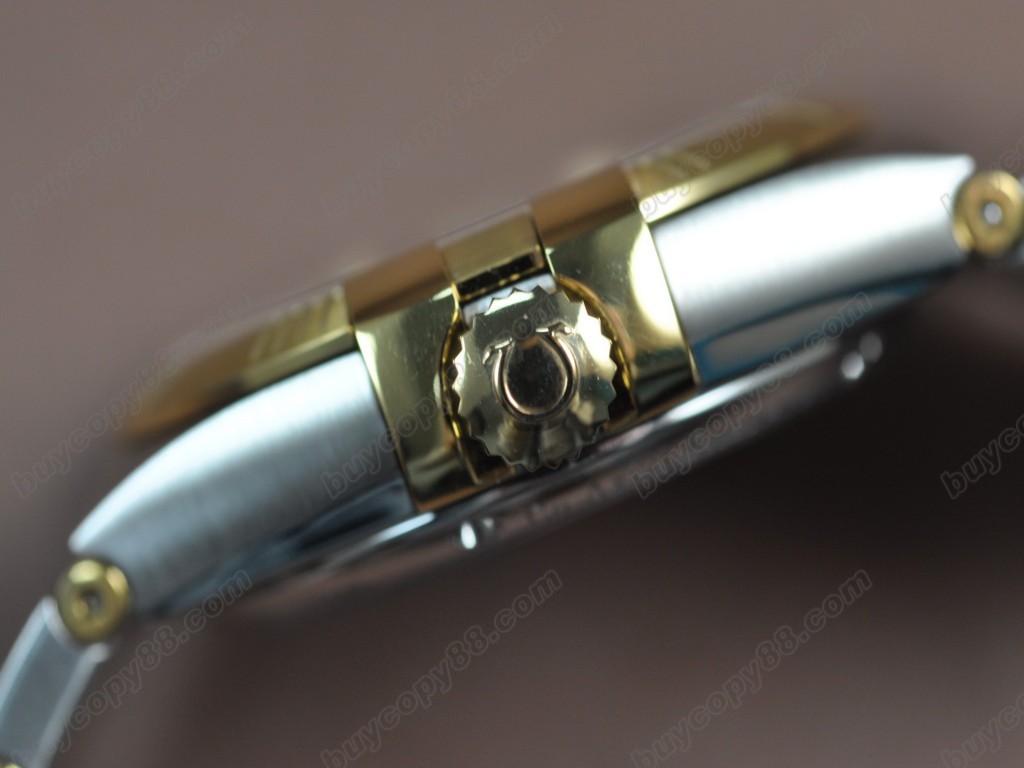 歐米茄 【男性用】Constellation Chronometer 38mm 18K Wrapped TT Gold dial Swiss SW200自動機芯搭載　5