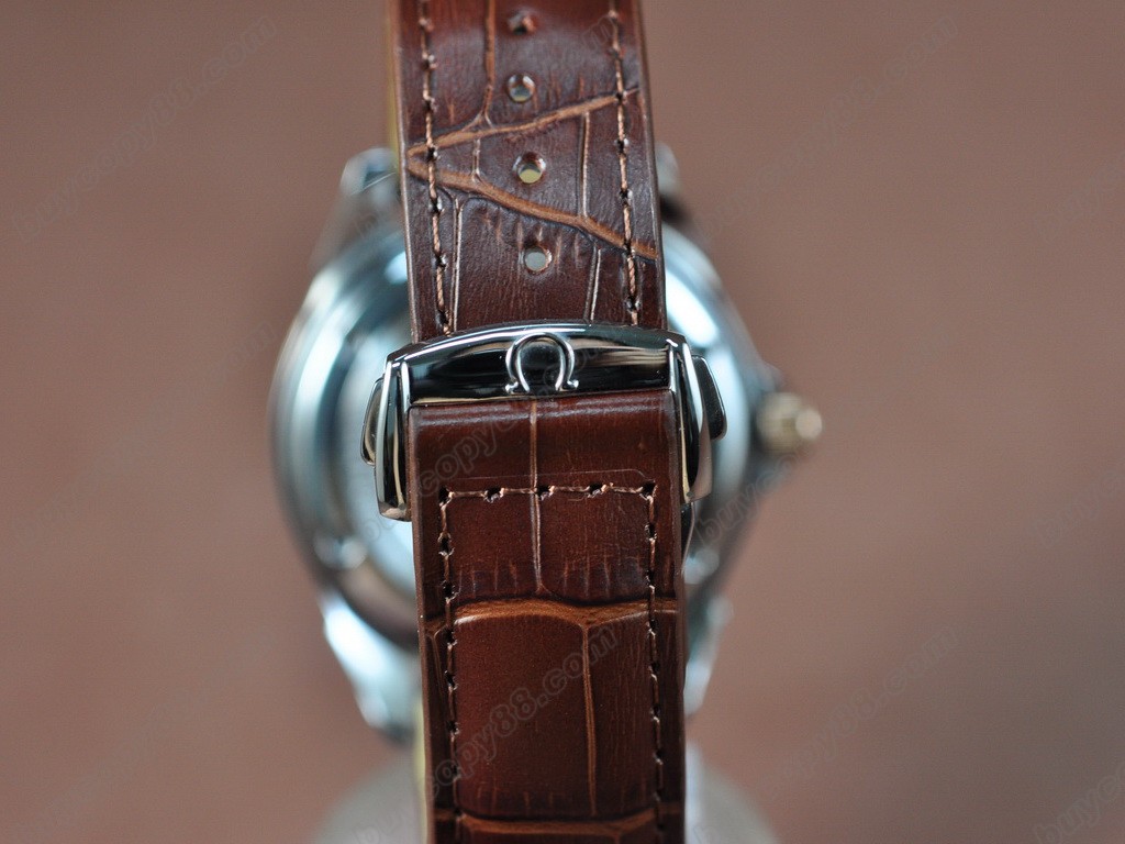 歐米茄 【男性用】 Deville Leather Strap Asia 21J 自動機芯搭載 4