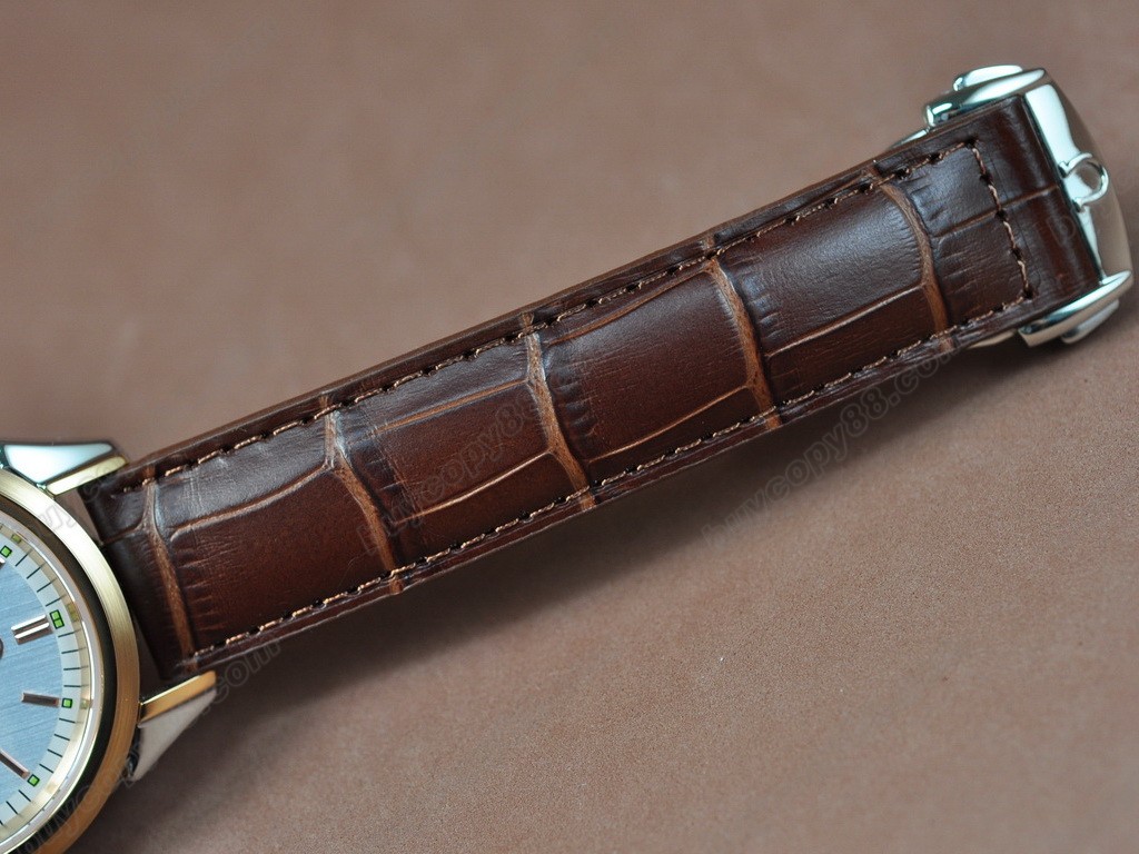 歐米茄 【男性用】 Deville Leather Strap Asia 21J 自動機芯搭載 0