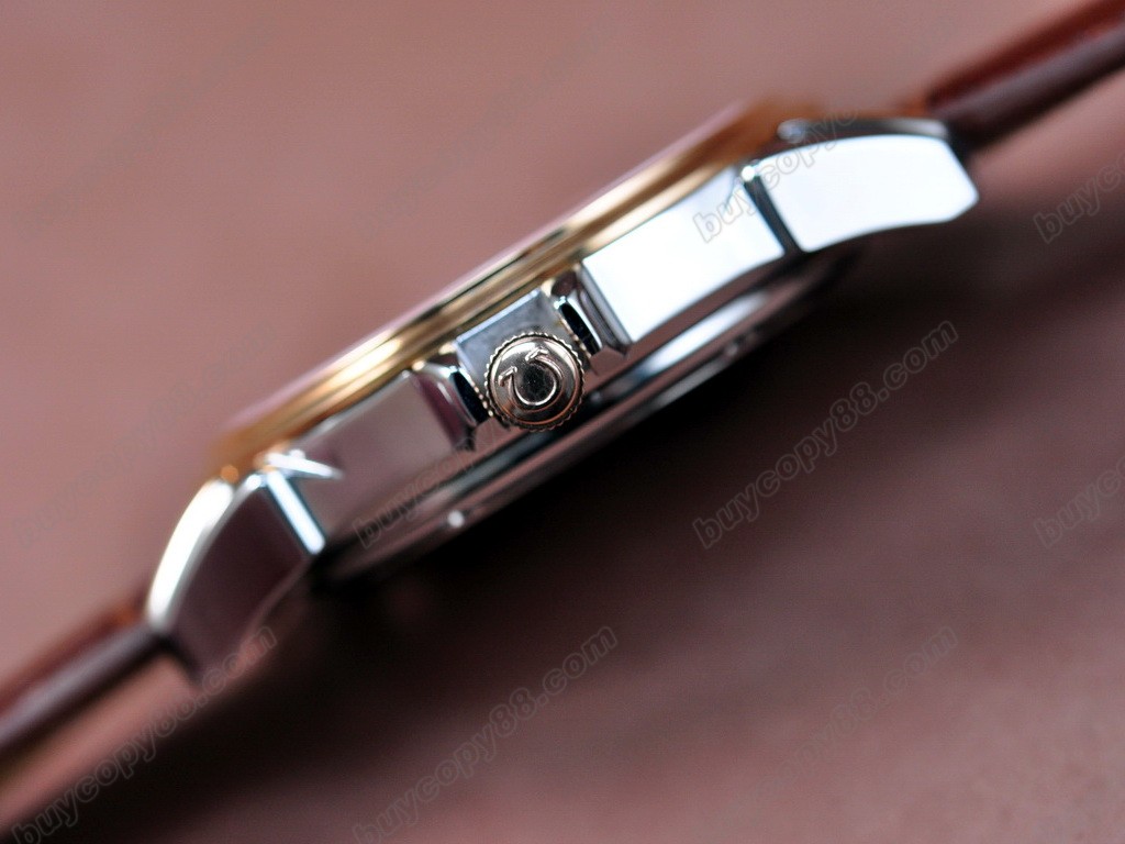 歐米茄 【男性用】 Deville Leather Strap Asia 21J 自動機芯搭載 5