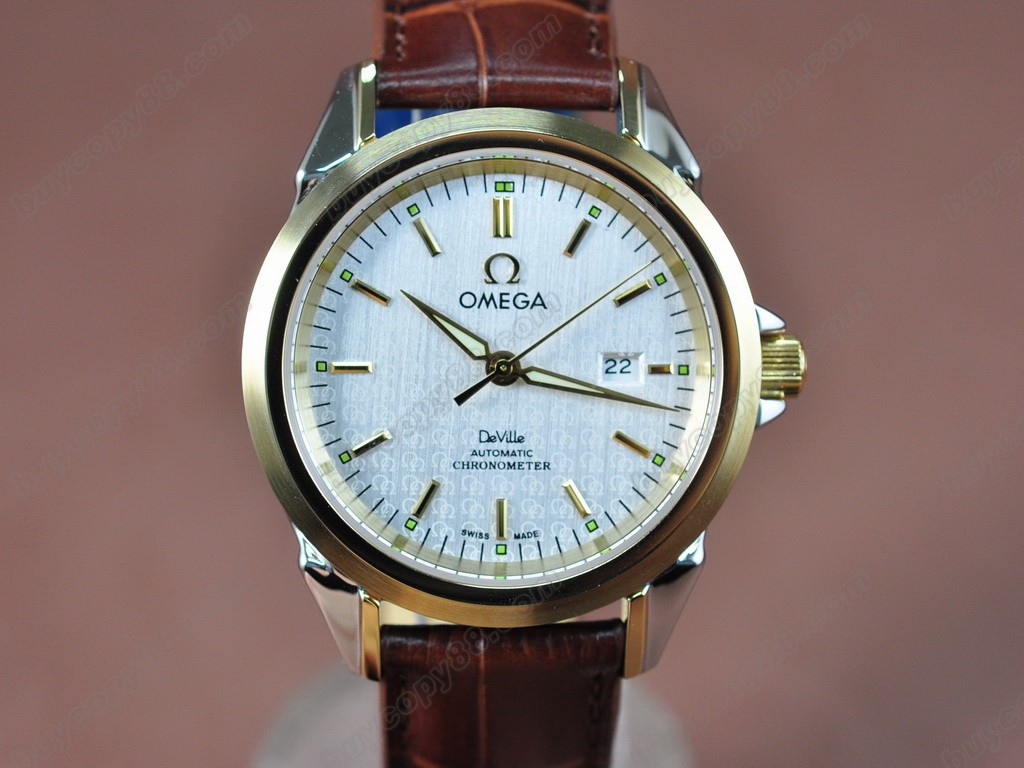 歐米茄 【男性用】 Deville  Leather Strap Asia 21J 自動機芯搭載 4