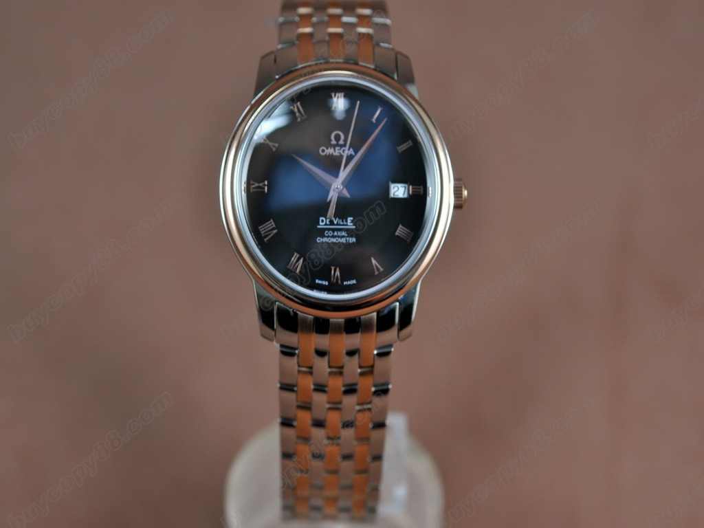 歐米茄 【男性用】tone SS/RG Insignia Dial in Swiss Eta 2824-2 歐米茄 【男性用】6