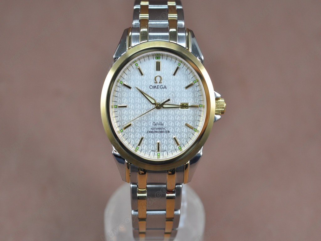 歐米茄 【男性用】 Deville TT White Dial Swiss Eta 2834-2 自動機芯搭載6