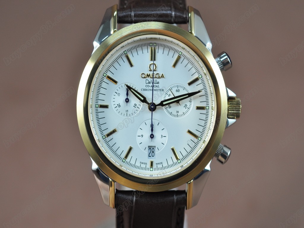 歐米茄 【男性用】Deville TT/LE White Dial Swiss 5030D 石英機芯搭載1